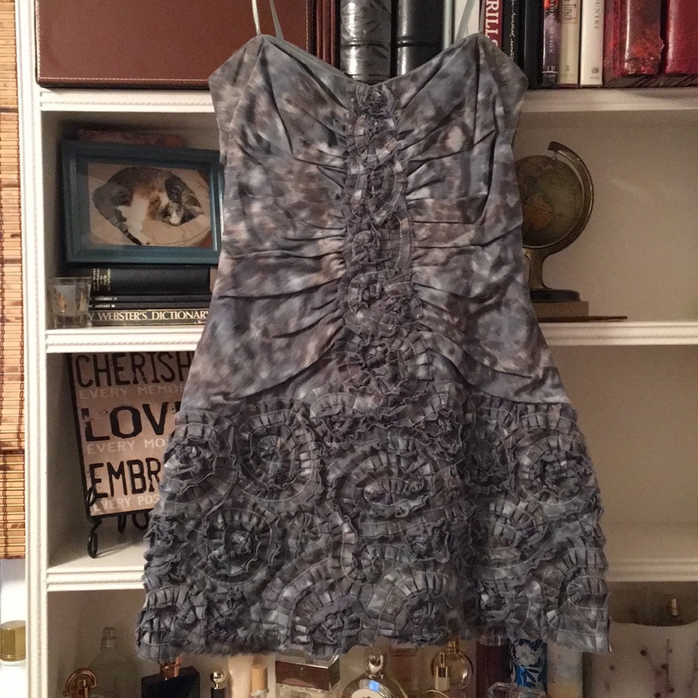 BCBG maxazria strapless dress